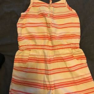 striped romper